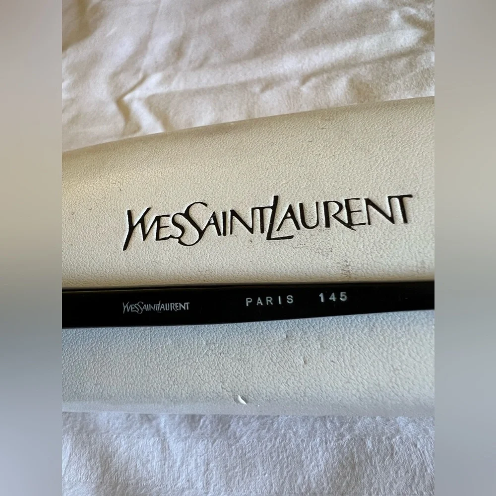 Vintage YVES SAINT LAURENT 549 Oversized Sunglasses Frame Made in France - Picture 15 of 16